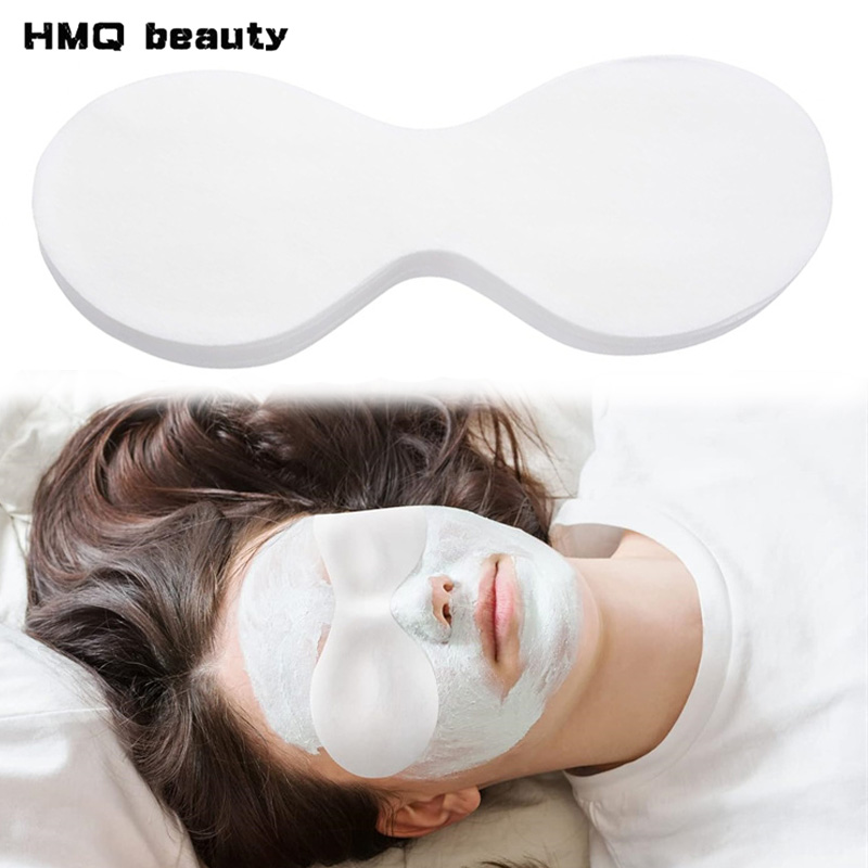 Skincare Natur E - 1000/500pcs Cotton Eye Mask Paper Disposable