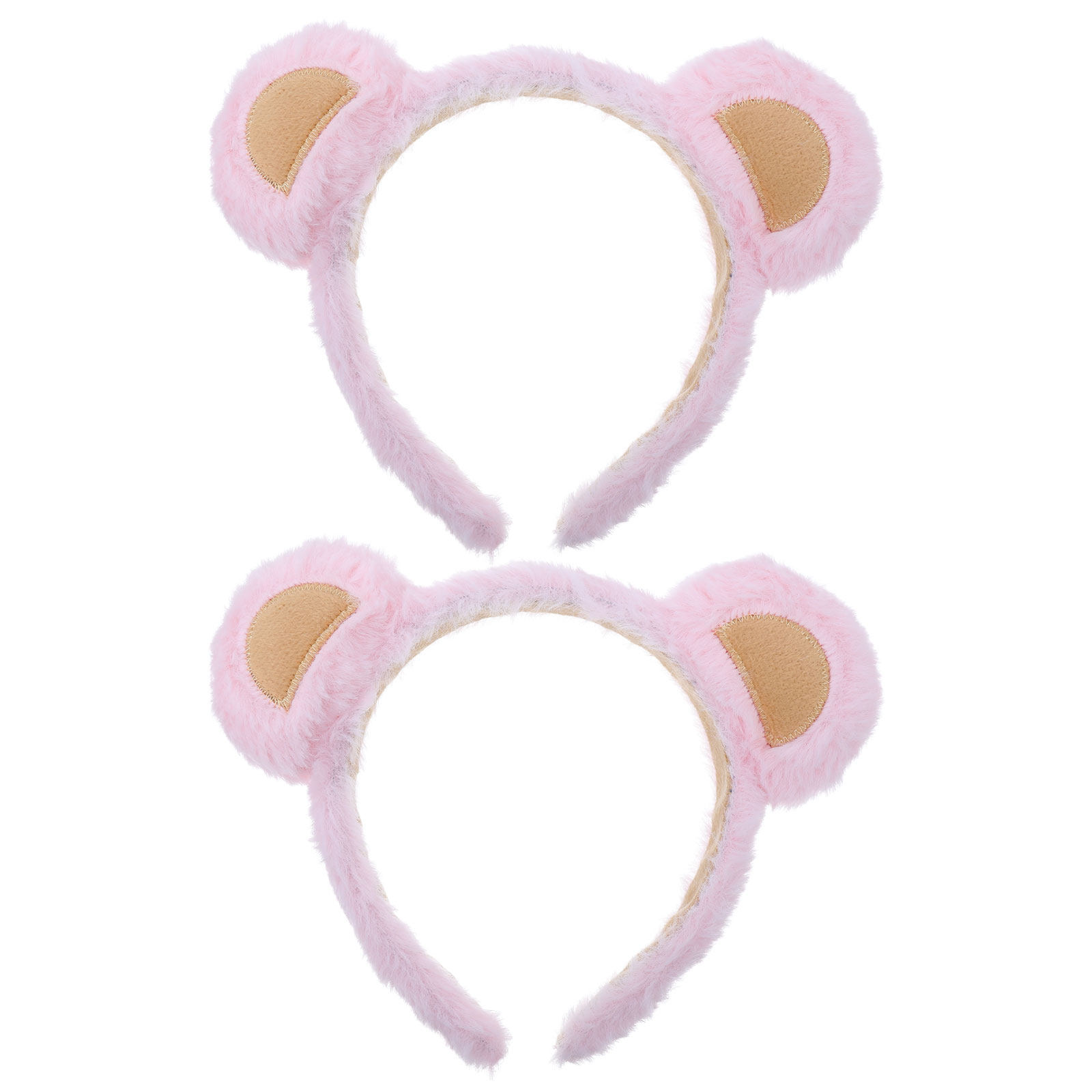 Skincare Animate - 2Pcs Bear Ears Headband Animal Hairband