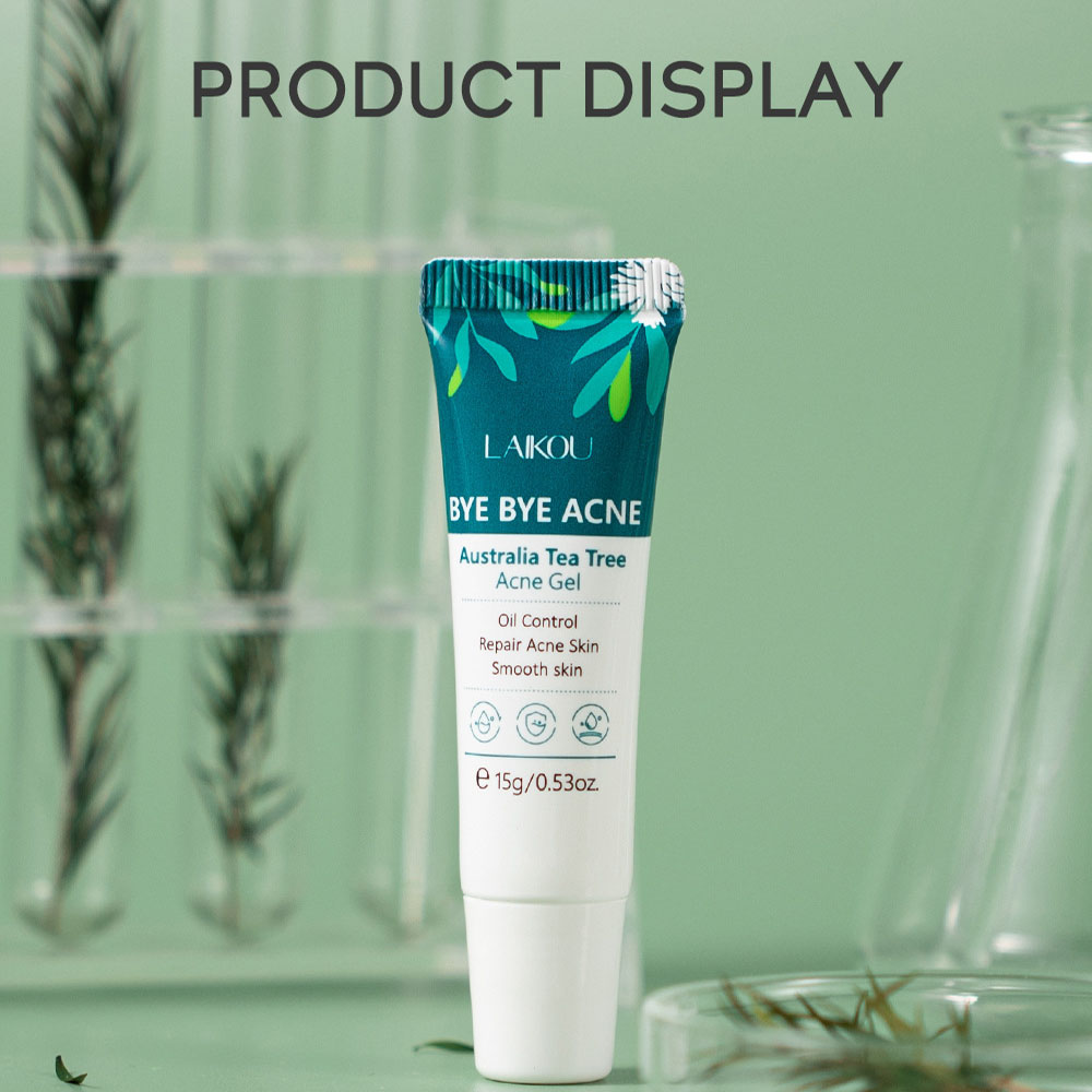 Tea Tree Spot Treatment - LAIKOU Tea Tree Acne Gel 15g,
