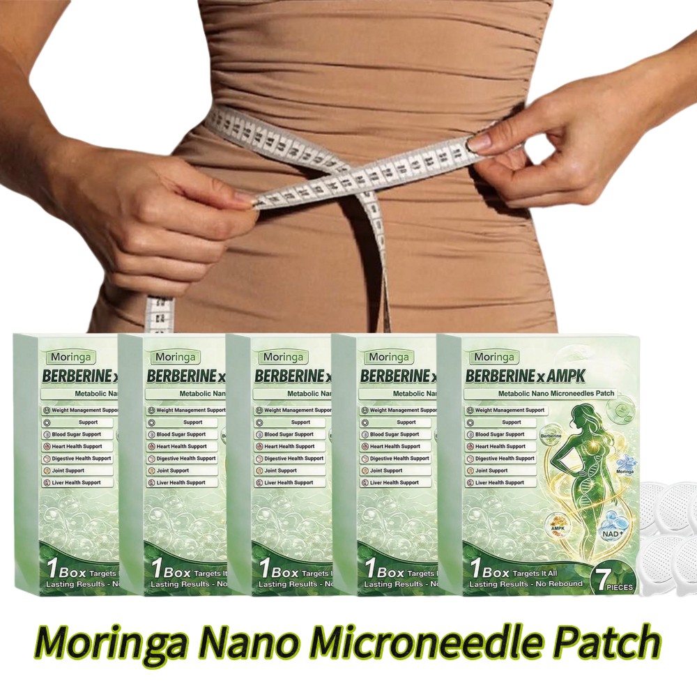 Skincare Natur E - Natural Nano Microneedle Patches Moringa Metabolic