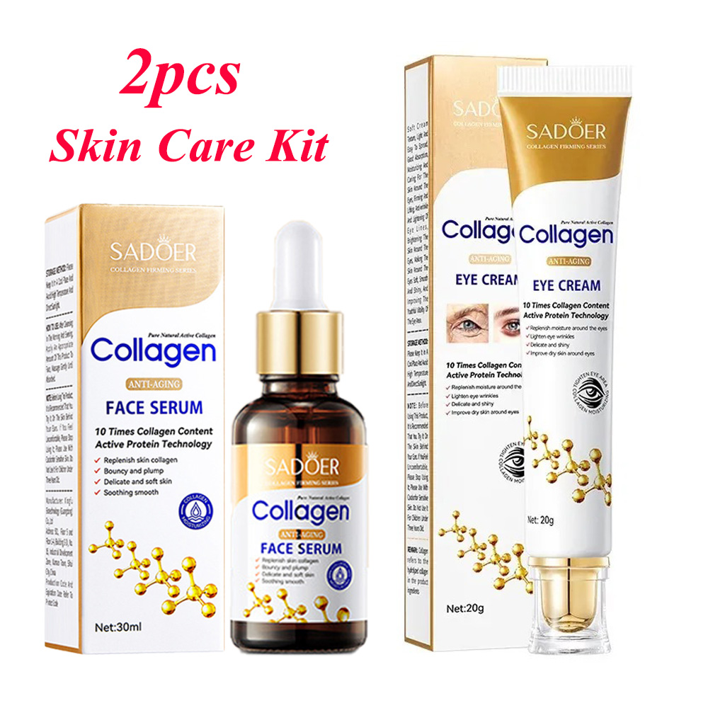 Caffeine Eye Serum - SADOER Collagen Skin Care Sets Anti