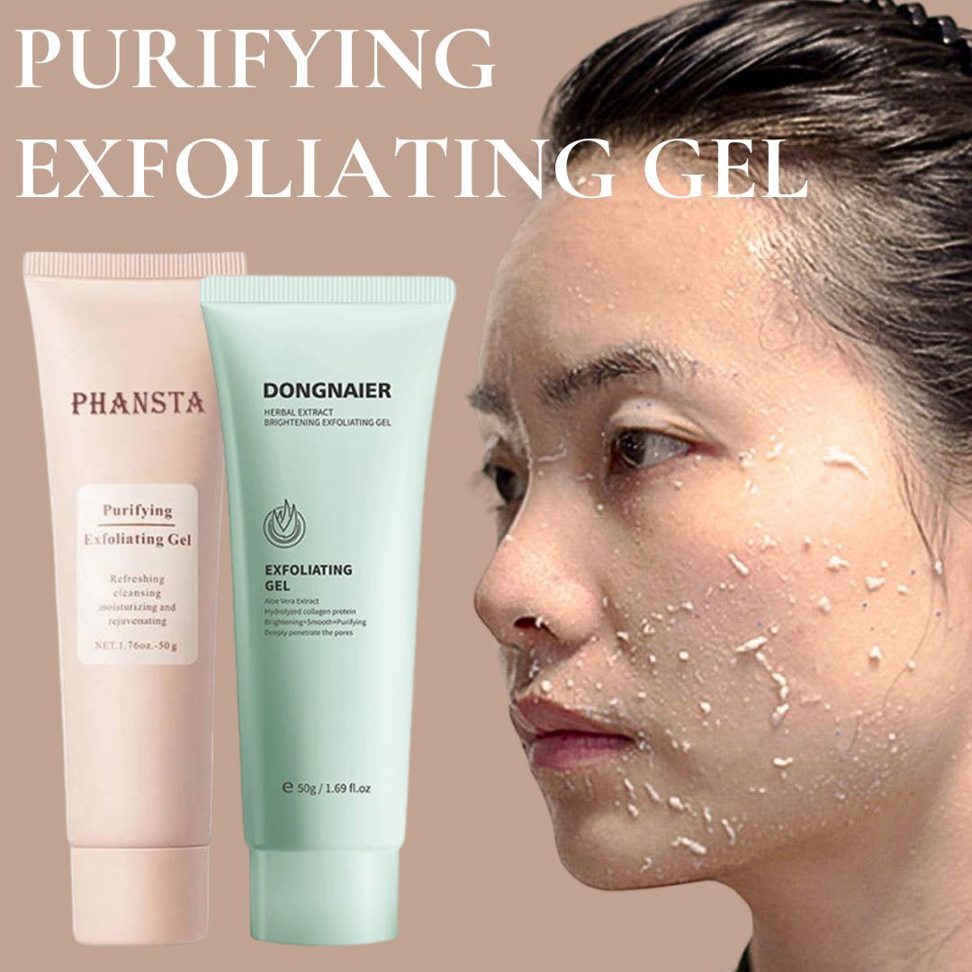 Aha Bha Exfoliant - Brightening Exfoliating Gel,Herbal Extract Facial Cleansing