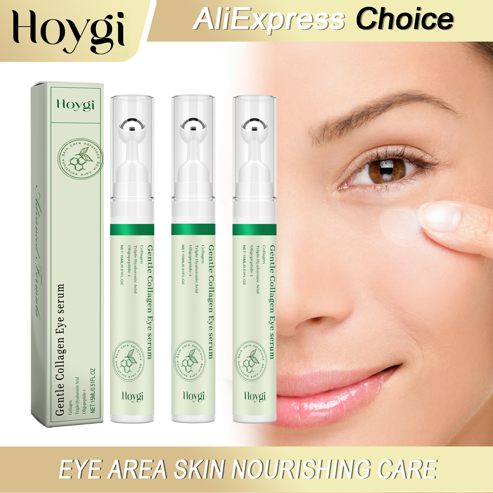 HOYGI Collagen Eye Serum Anti  - Caffeine Eye Serum review and price