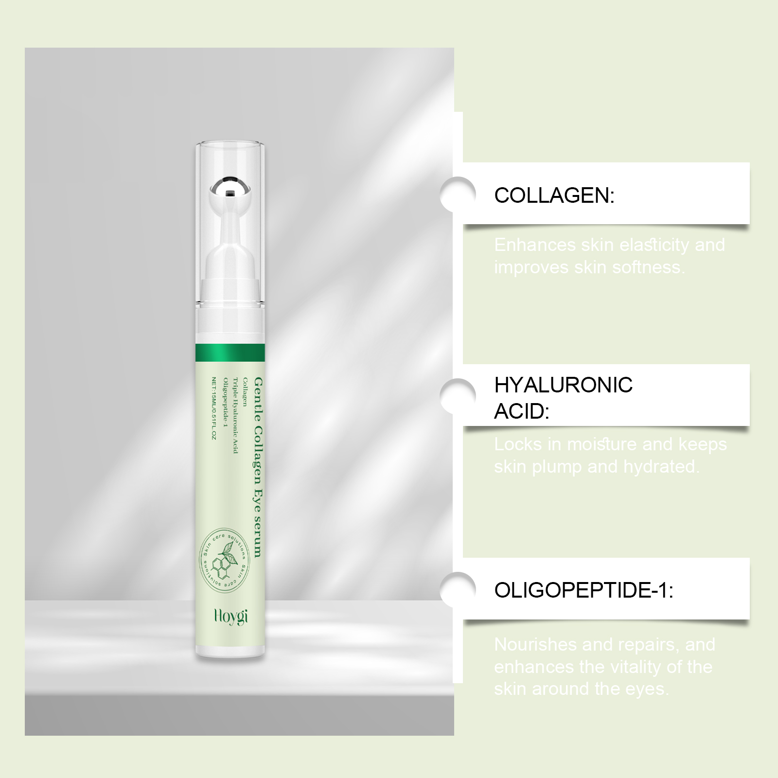 HOYGI Collagen Eye Serum Anti  - Caffeine Eye Serum review and price