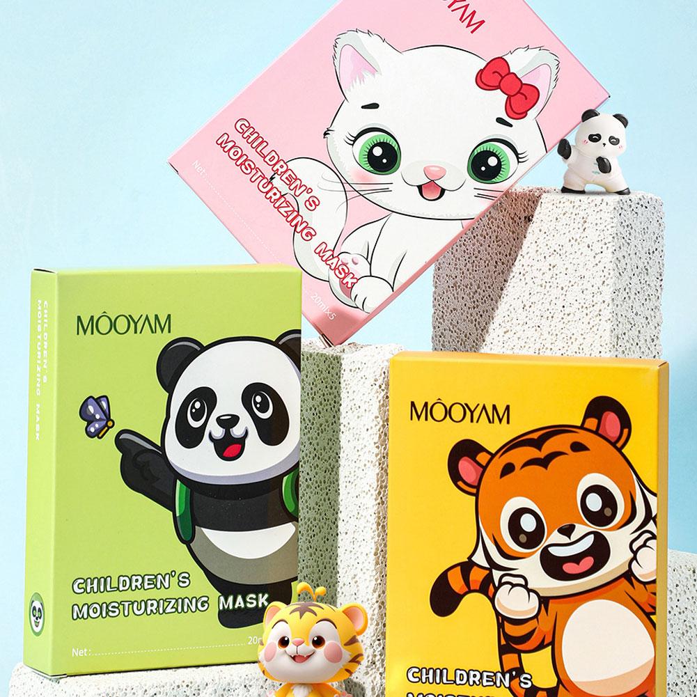 5pcs Kids Cute Animal Cartoon  - Skincare Animate review and price