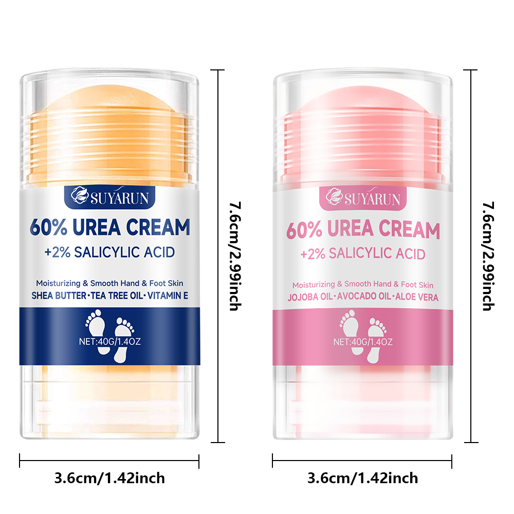 SUYARUN 60% Urea Foot Cream St - Glycolic Acid Exfoliant review and price