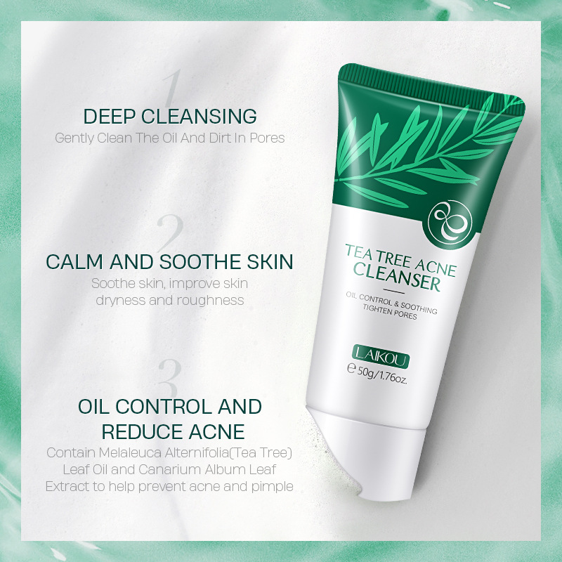 LAlKOU Tea Tree Cleanser Gentl - Tea Tree Spot Treatment review and price