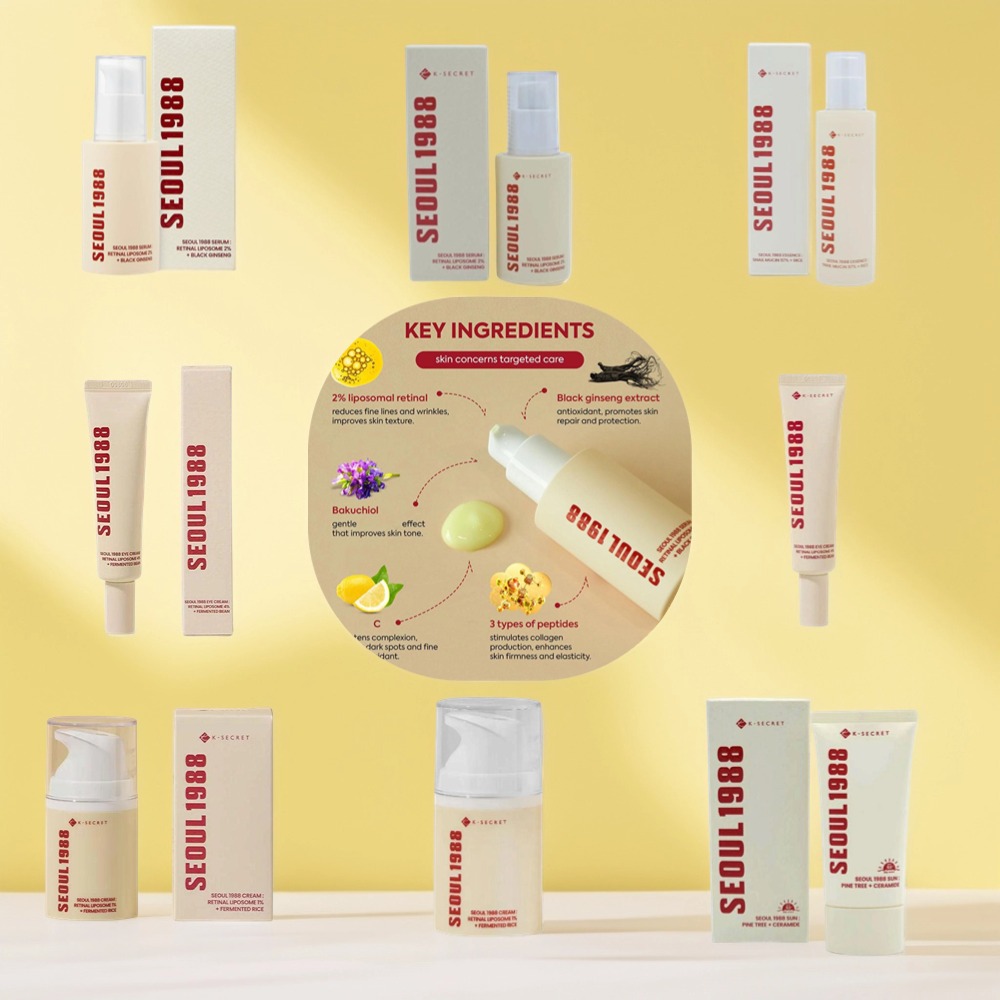 Korean Seoul 1988 Set Retinol  - Skincare Niacinamide review and price