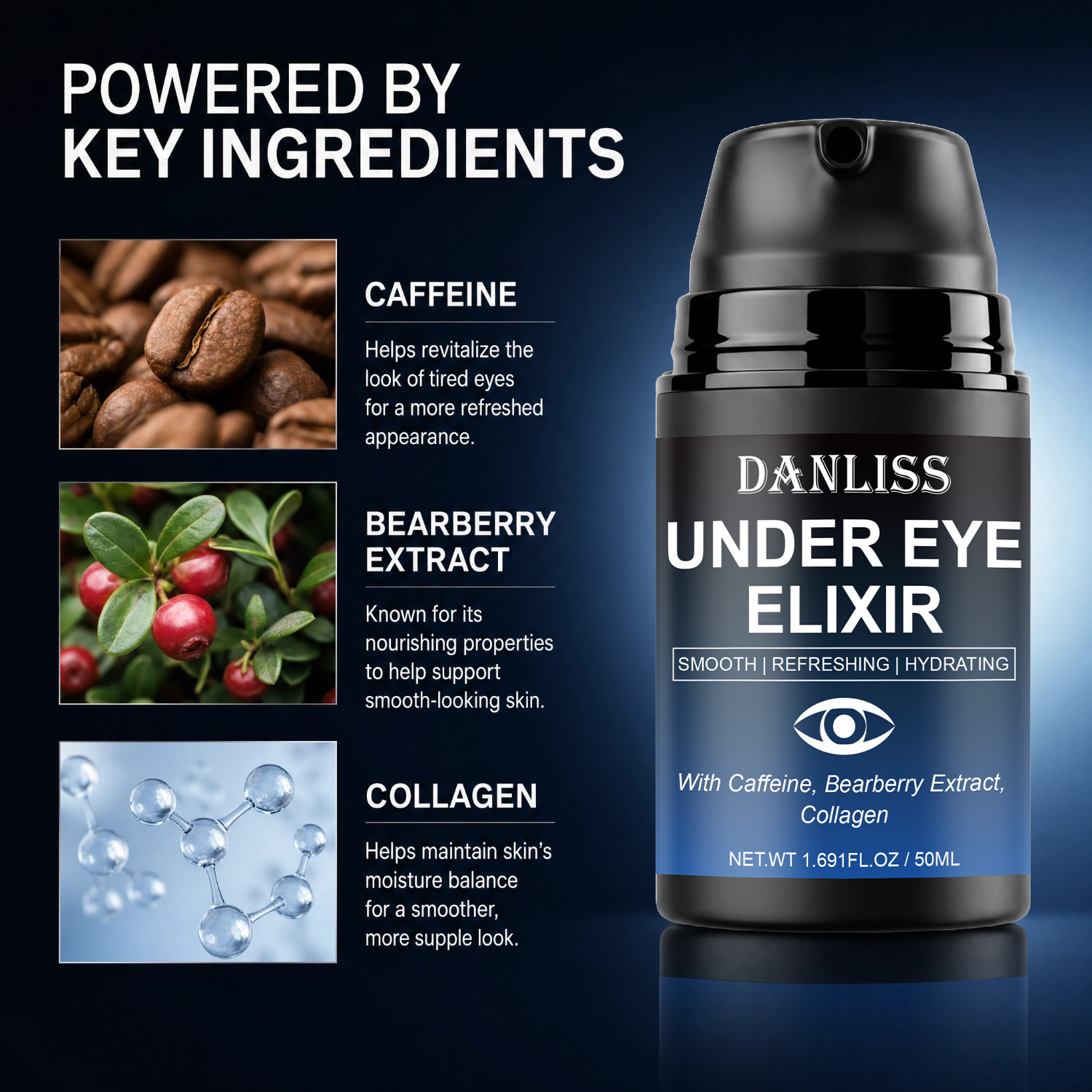 Under Eye Elixir with Caffeine - Caffeine Eye Serum review and price