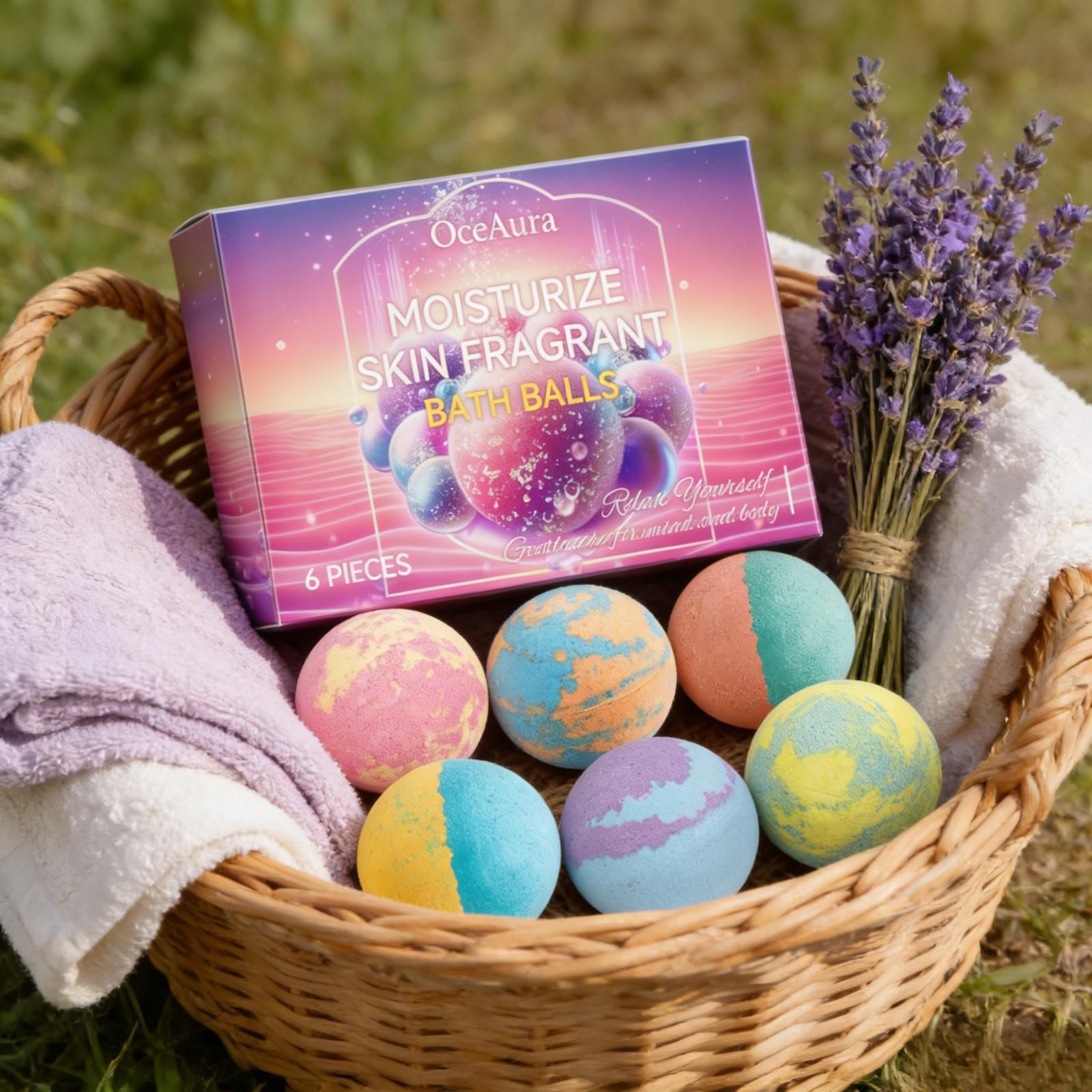 OceAura Bath Bubble Balls Soft - Skincare Natur E review and price