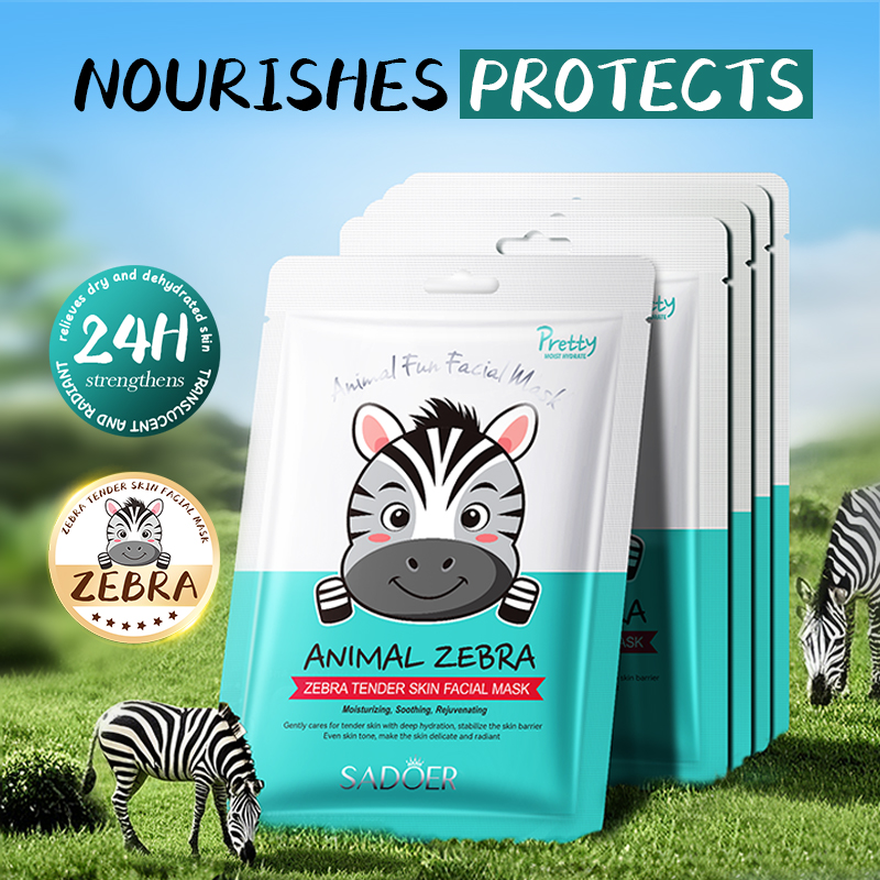 5pcs SADOER Animal Pattern Mas - Skincare Animate review and price