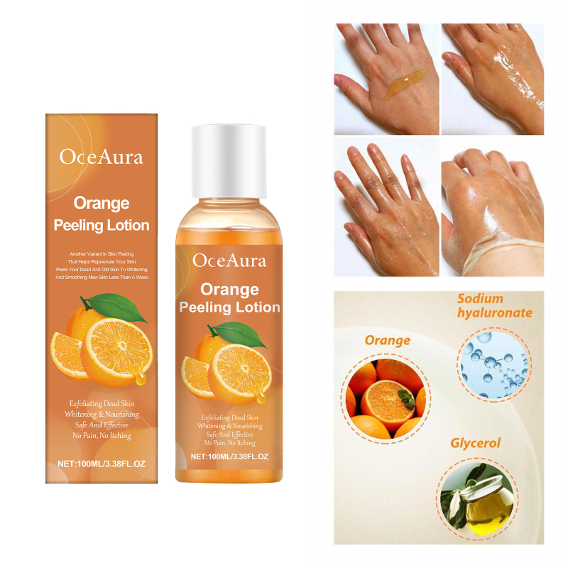Gentle Peel-off Body Oil, Oran - Aha Bha Exfoliant review and price