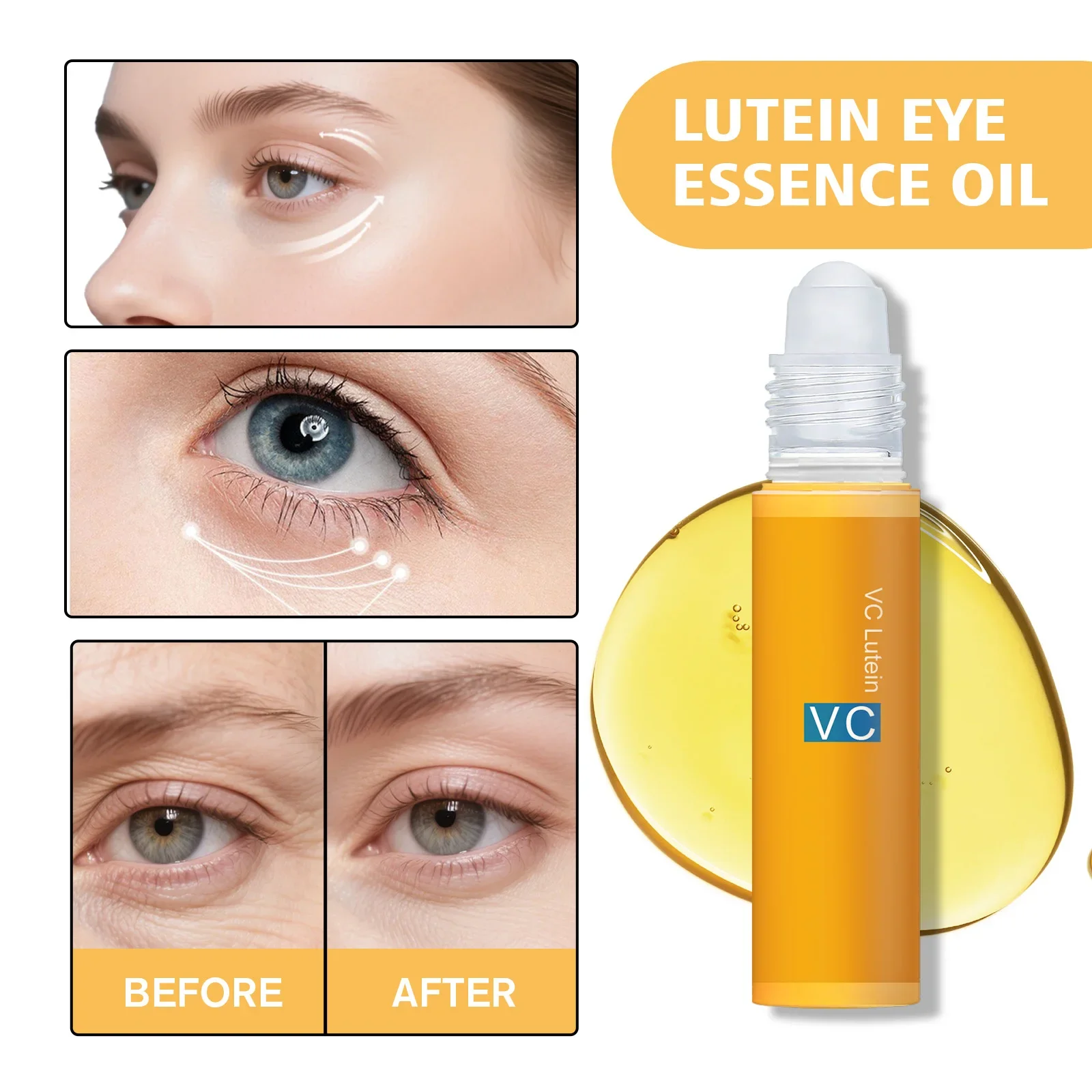 Vitamin C Eye Treatment Oil 10 - Caffeine Eye Serum review and price