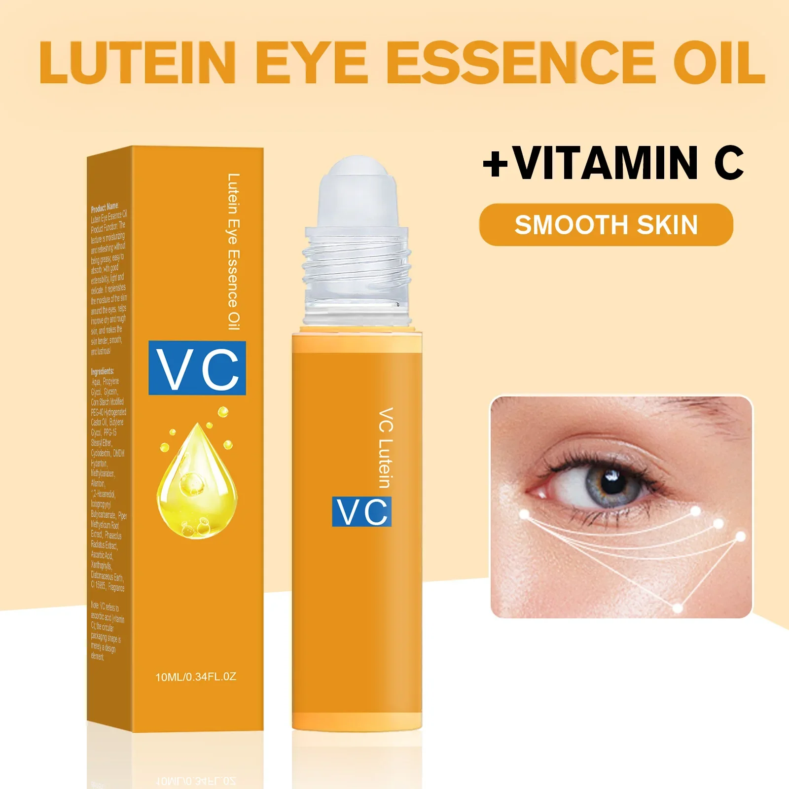 Vitamin C Eye Treatment Oil 10 - Caffeine Eye Serum review and price