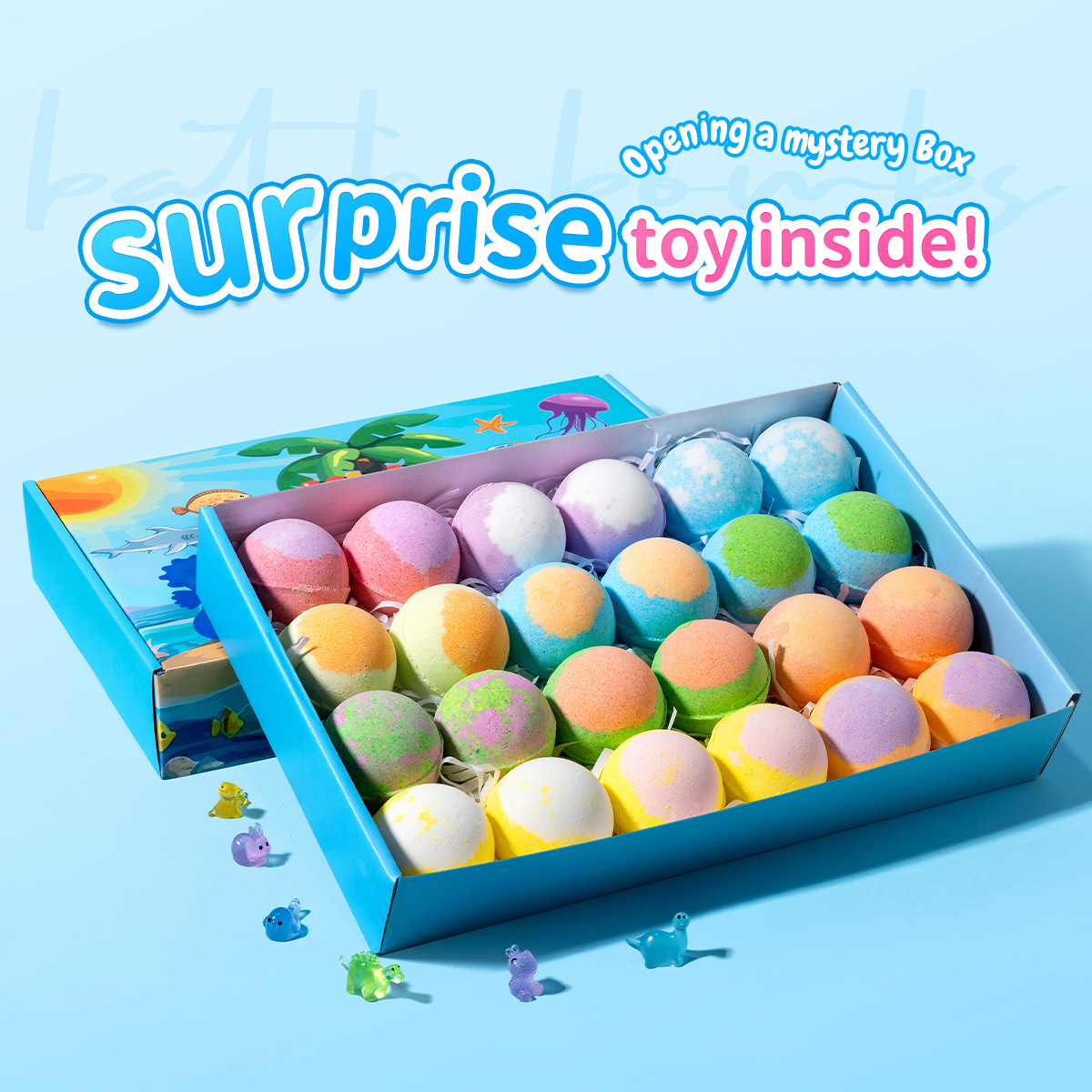 Animal luminous toy bath salt  - Skincare Animate review and price