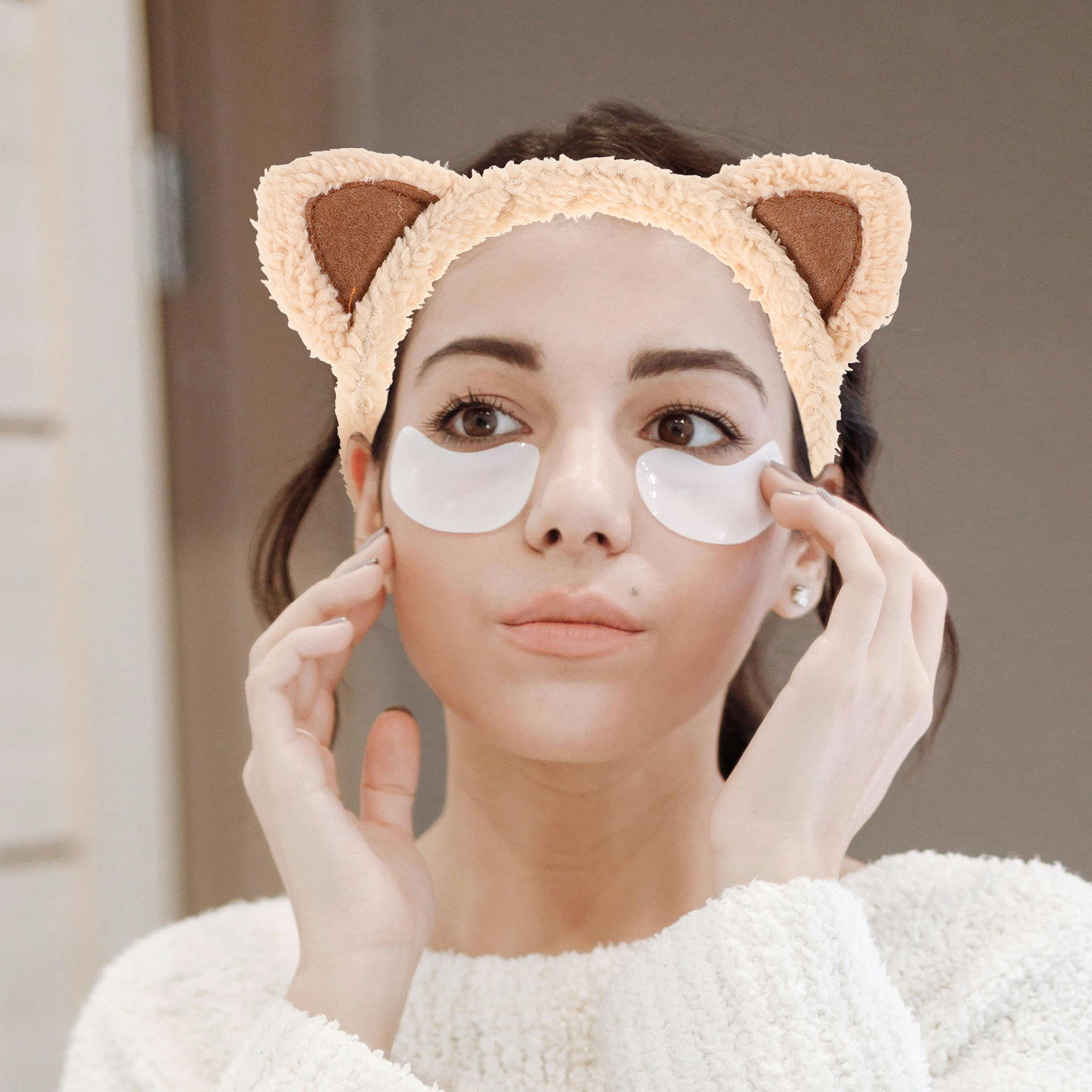 Cute Cat Ear Headband for Wome - Skincare Animate review and price