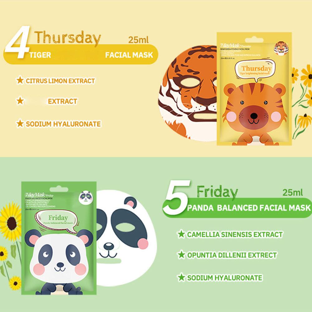 1/7pcs Facial Mask Deep Hydrat - Skincare Animate review and price
