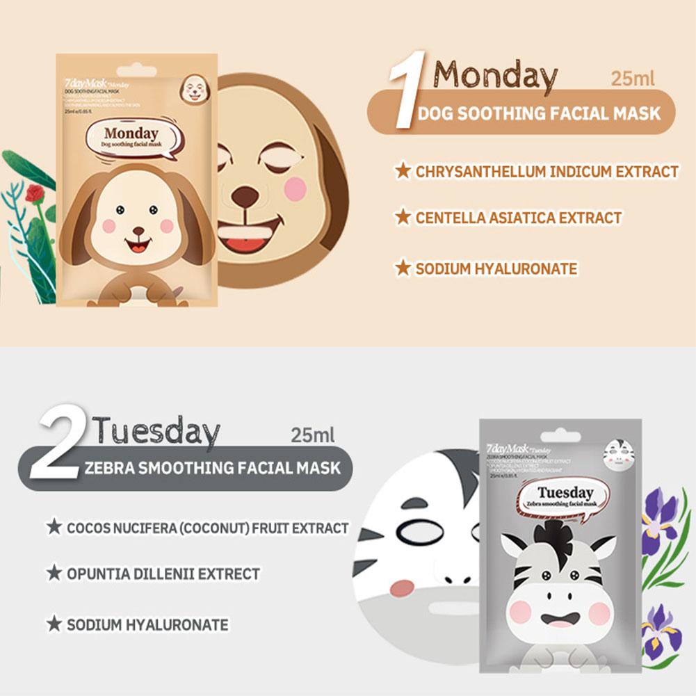 1/7pcs Facial Mask Deep Hydrat - Skincare Animate review and price