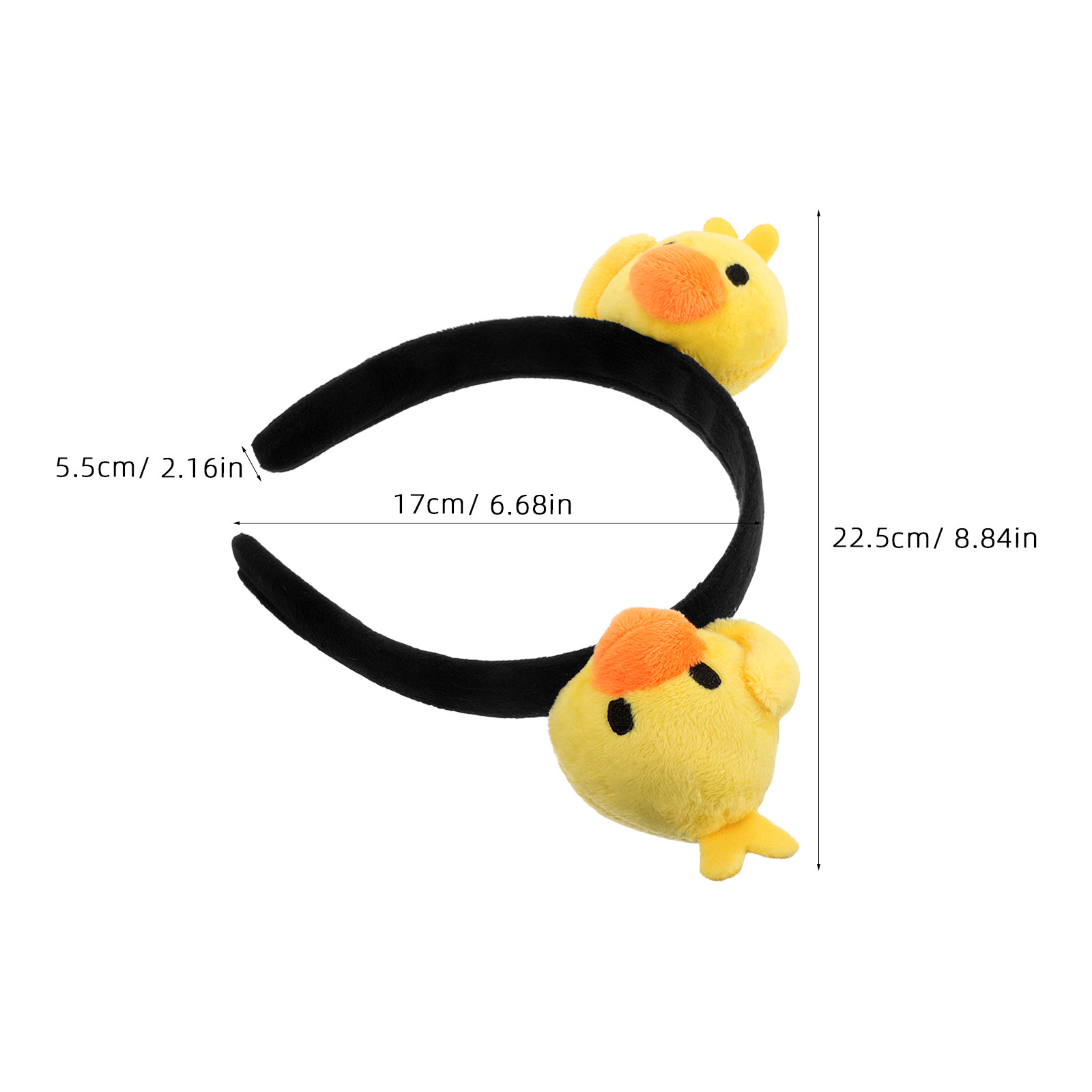 Fabric Duck Hair Hoop Cute Plu - Skincare Animate review and price