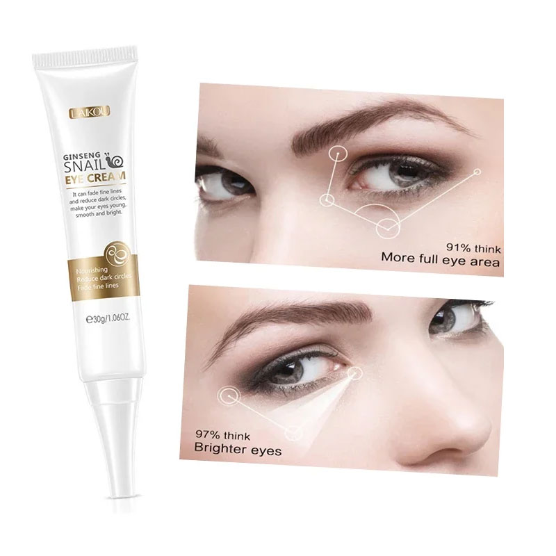 30g Ginseng Snail Eye Cream Pe - Caffeine Eye Serum review and price
