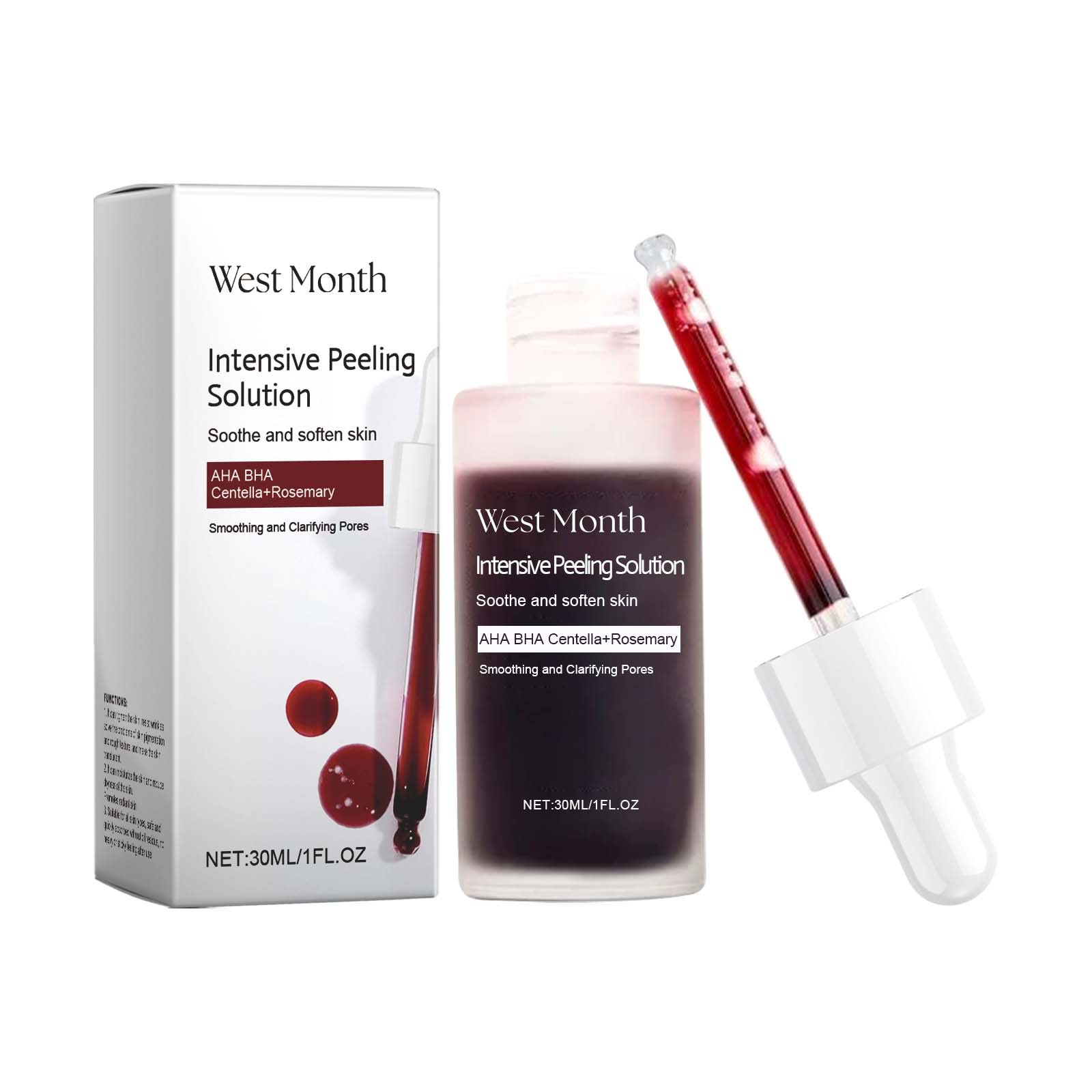 Peeling Face Serum Fruit Acid  - Aha Bha Exfoliant review and price