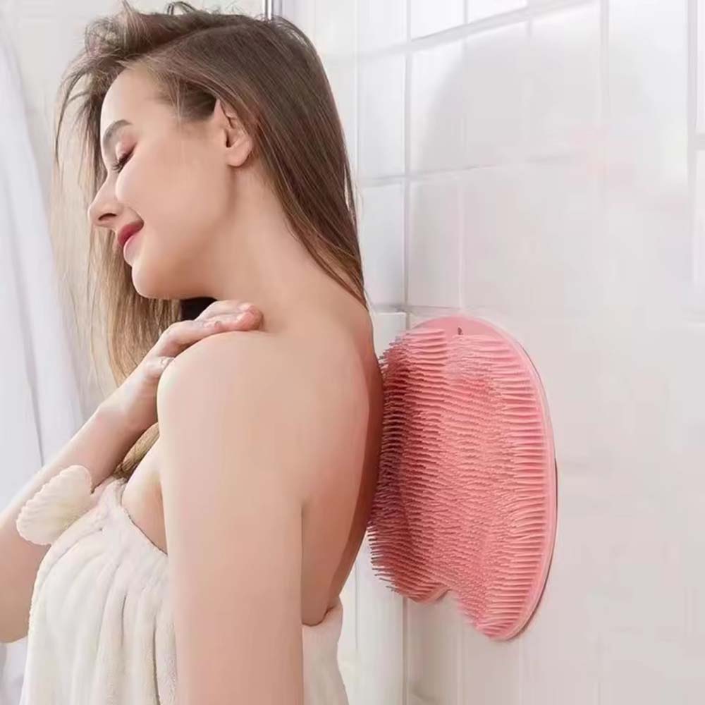 Silicone Rub Back Brush Bathro - Aha Bha Exfoliant review and price