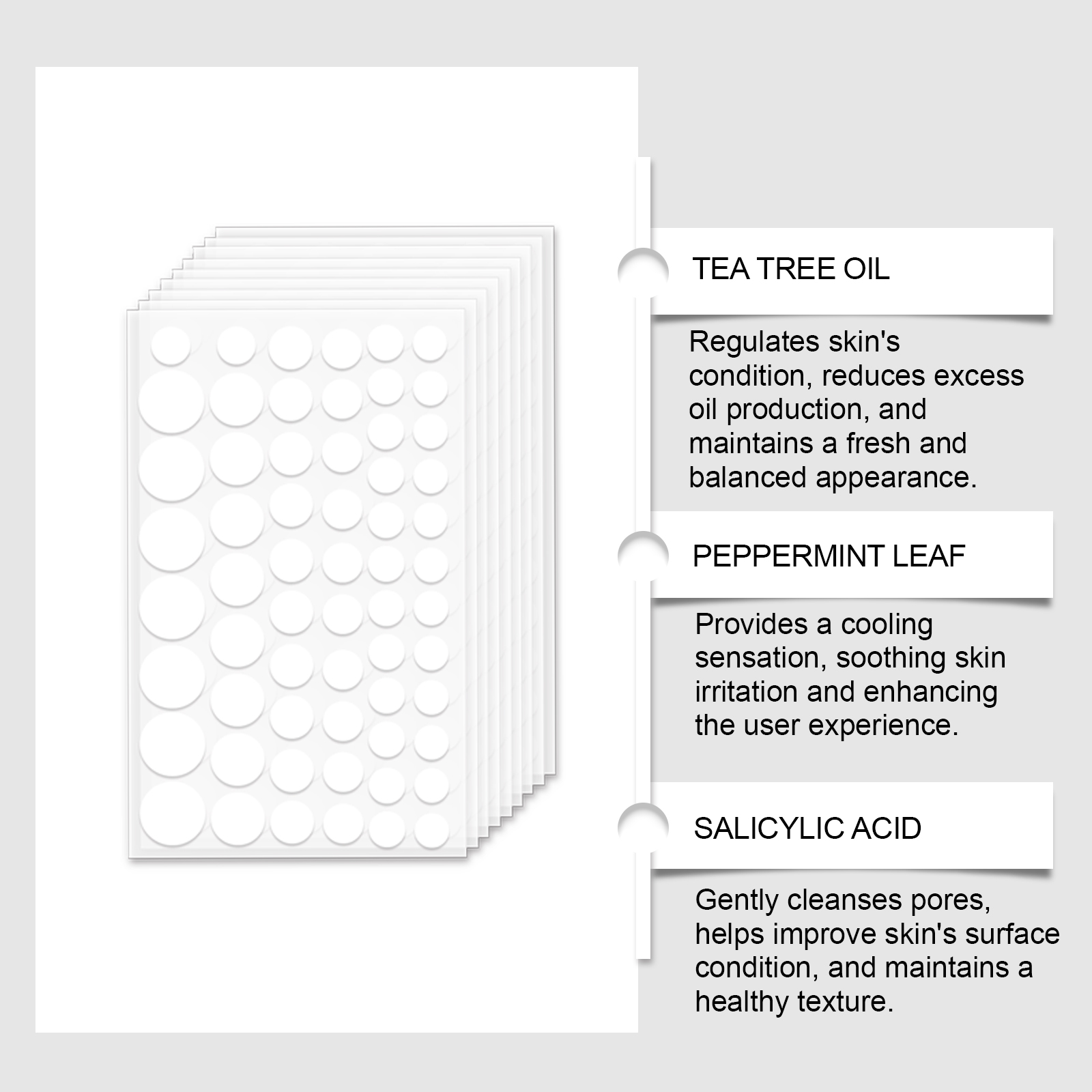 Invisible Hydrocolloid Acne Pa - Tea Tree Spot Treatment review and price