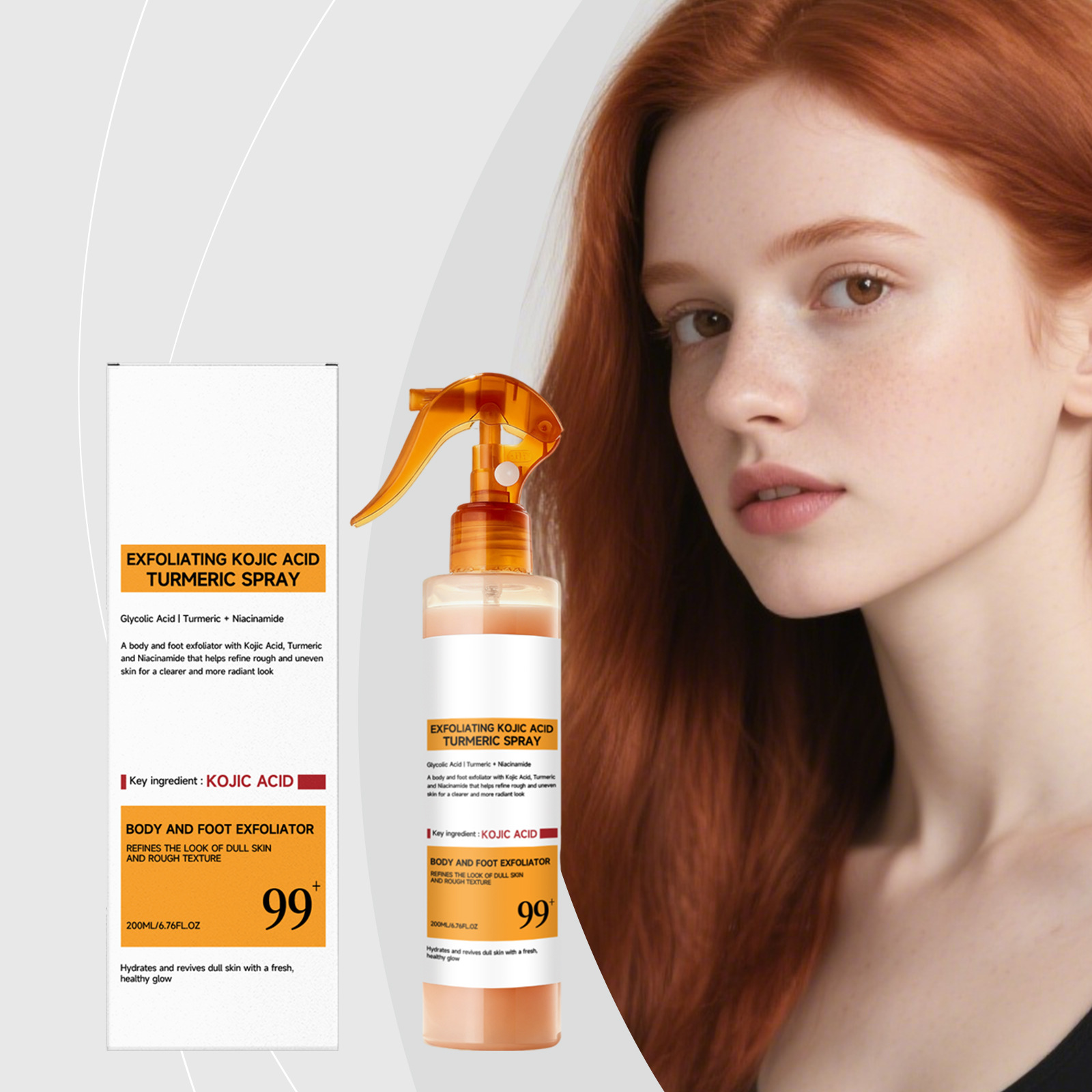 Kojic Acid Turmeric Care Spray - Skincare Niacinamide review and price