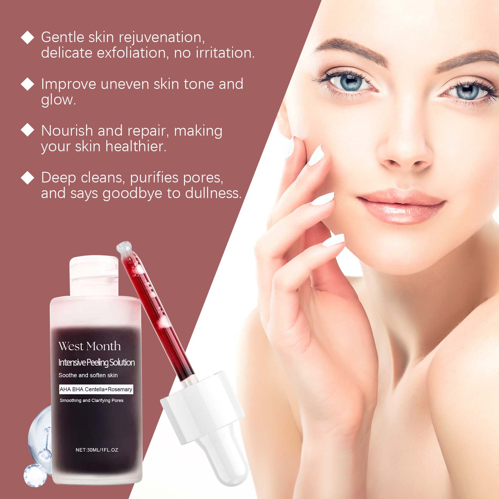 Peeling Face Serum Anti Acne B - Glycolic Acid Exfoliant review and price