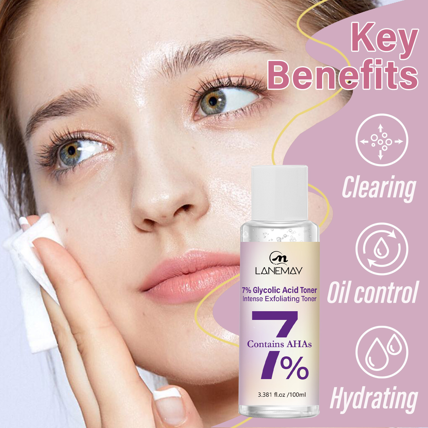 7% Glycolic Acid Toner – Inten - Glycolic Acid Exfoliant review and price