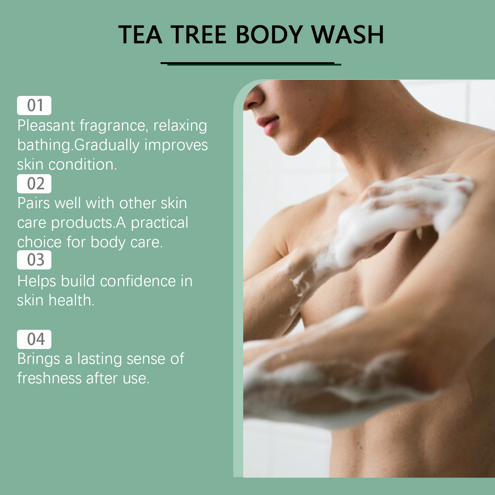 Tea Tree Refreshing Shower Gel - Aha Bha Exfoliant review and price