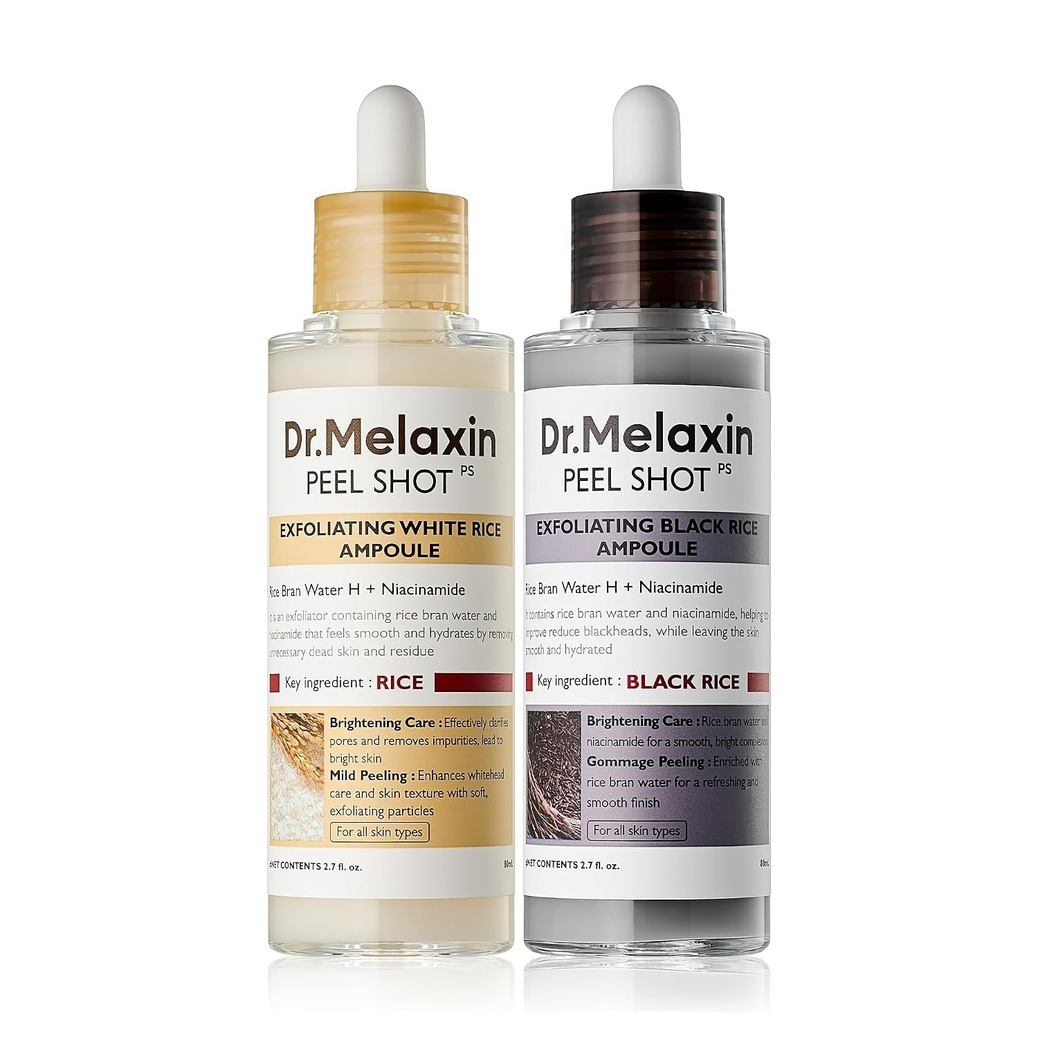 Black Rice Exfoliating Ampoule - Aha Bha Exfoliant review and price